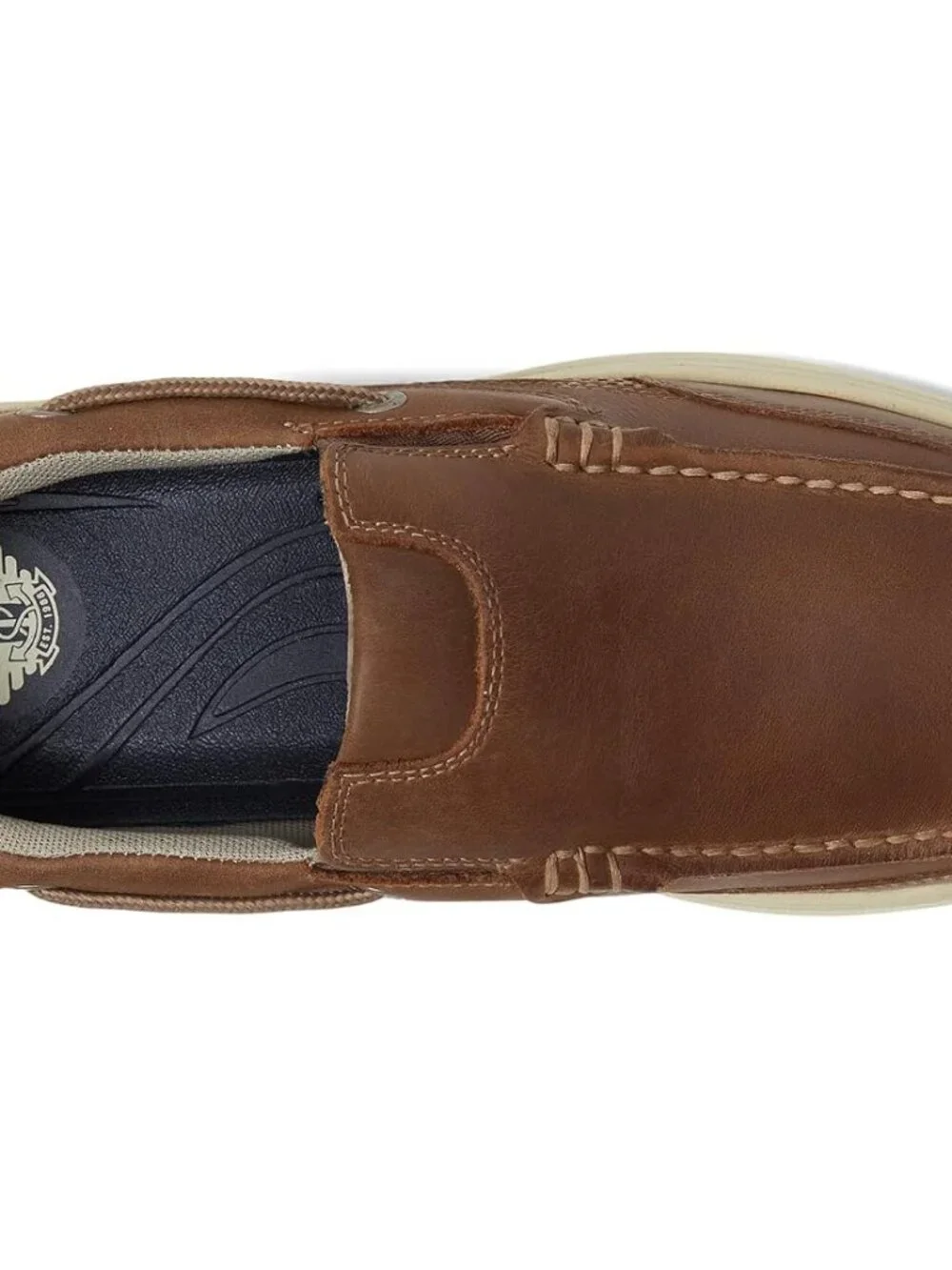 Dockers Tiller Dark Tan Boat Shoes Size 8.5 MENS with Stain Defender